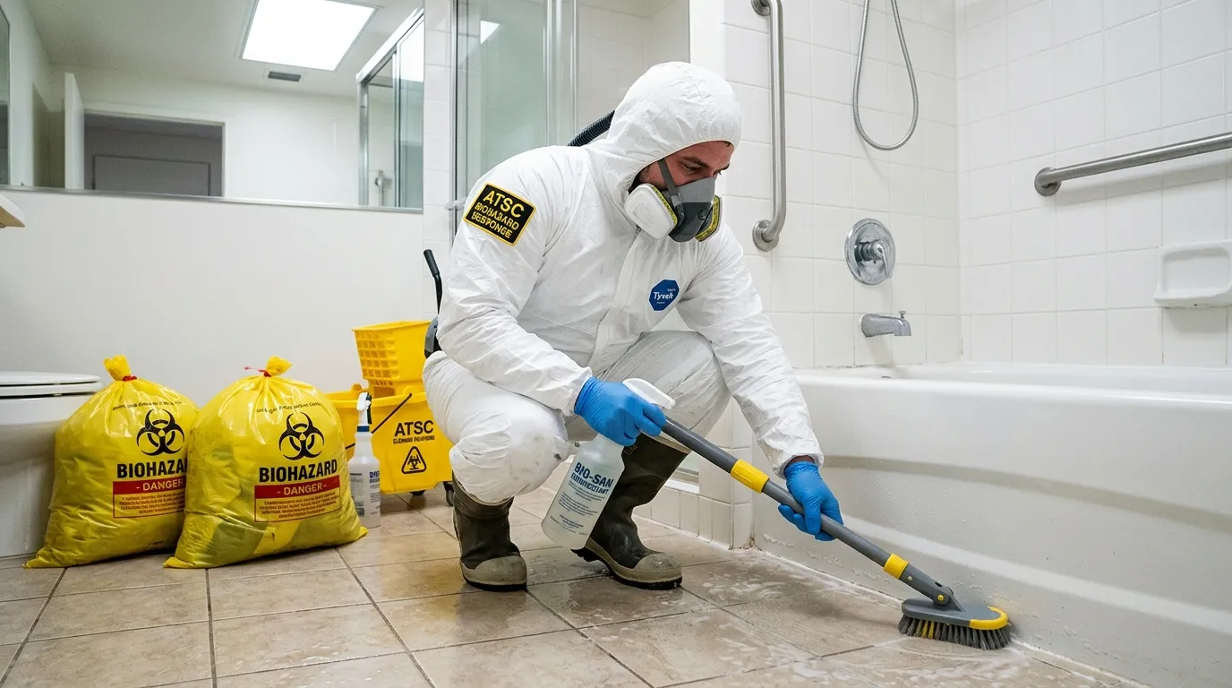 Decontamination equipment deployed for Blood Cleanup in Fultondale